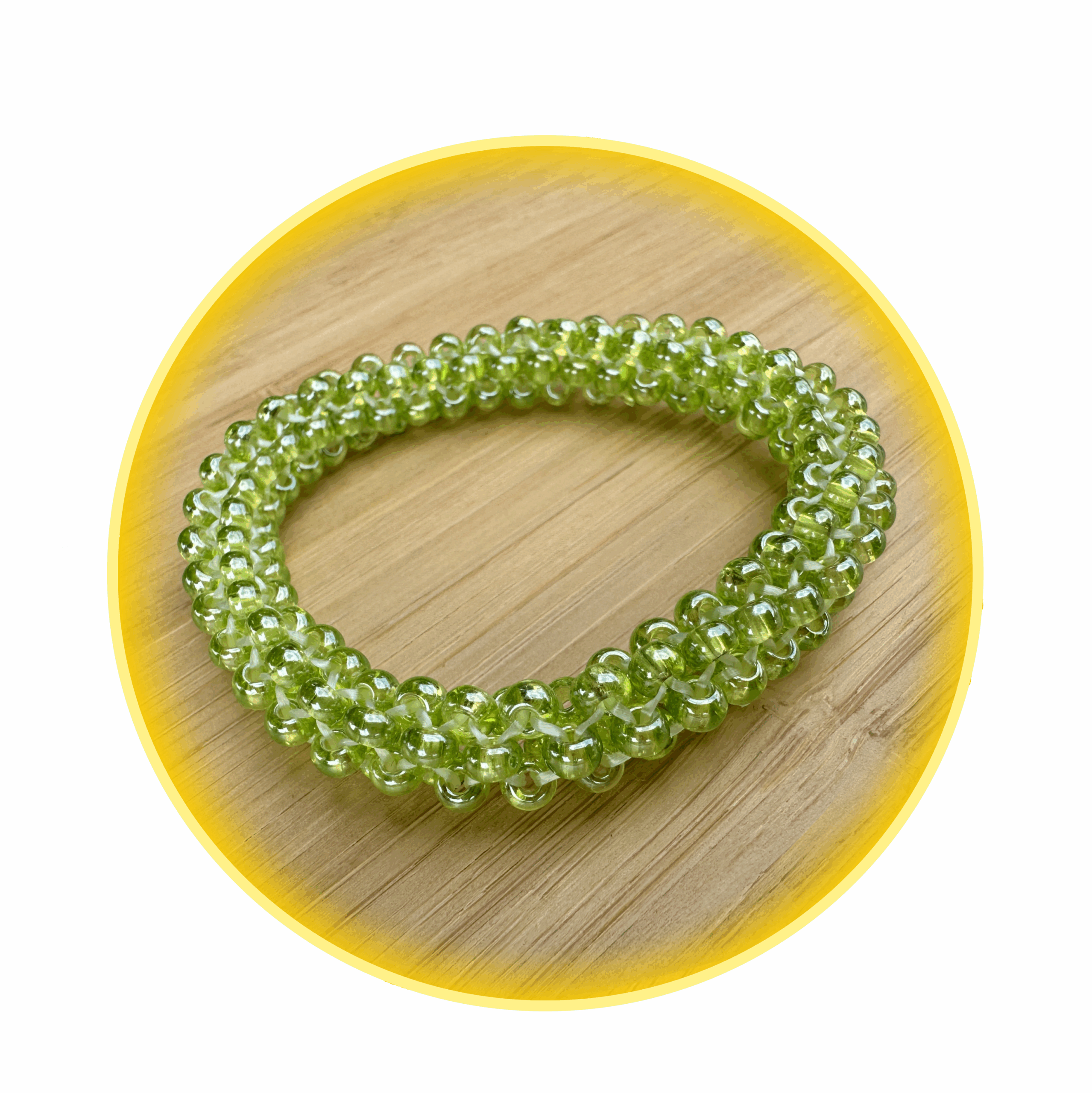 005 hodná gumička jasná zelená