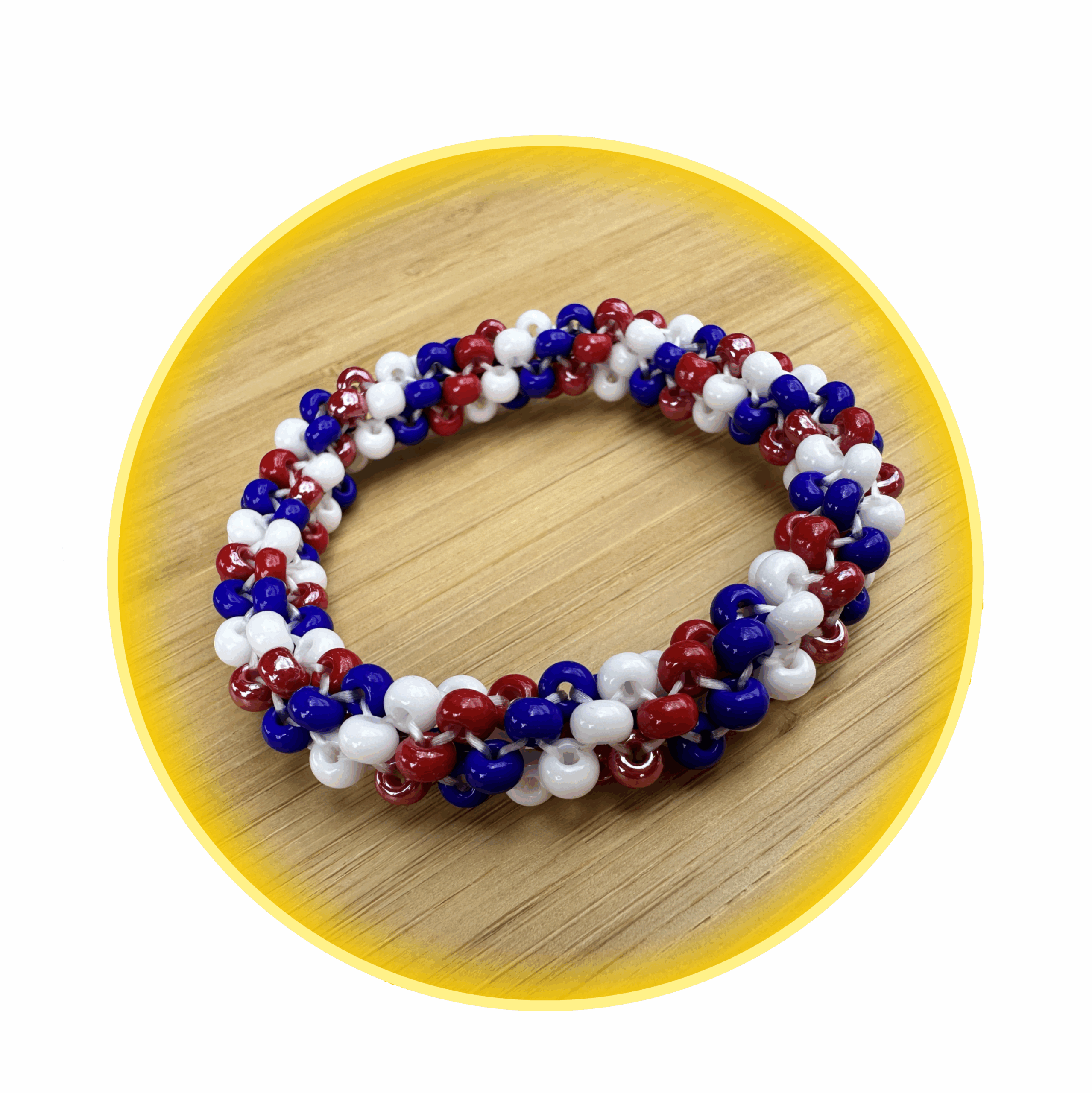 015 hodná gumička trikolóra