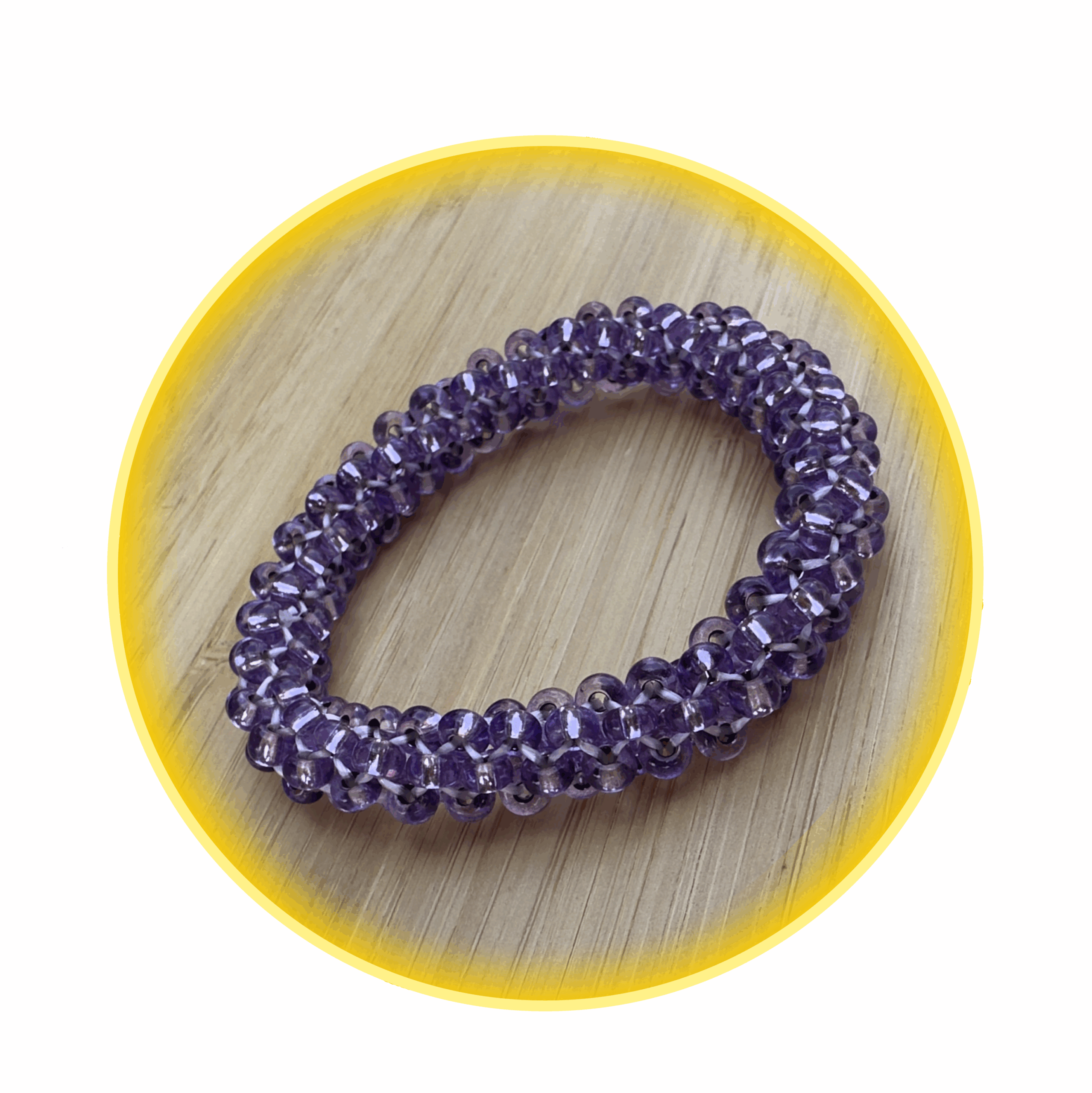 023 hodná gumička fialová