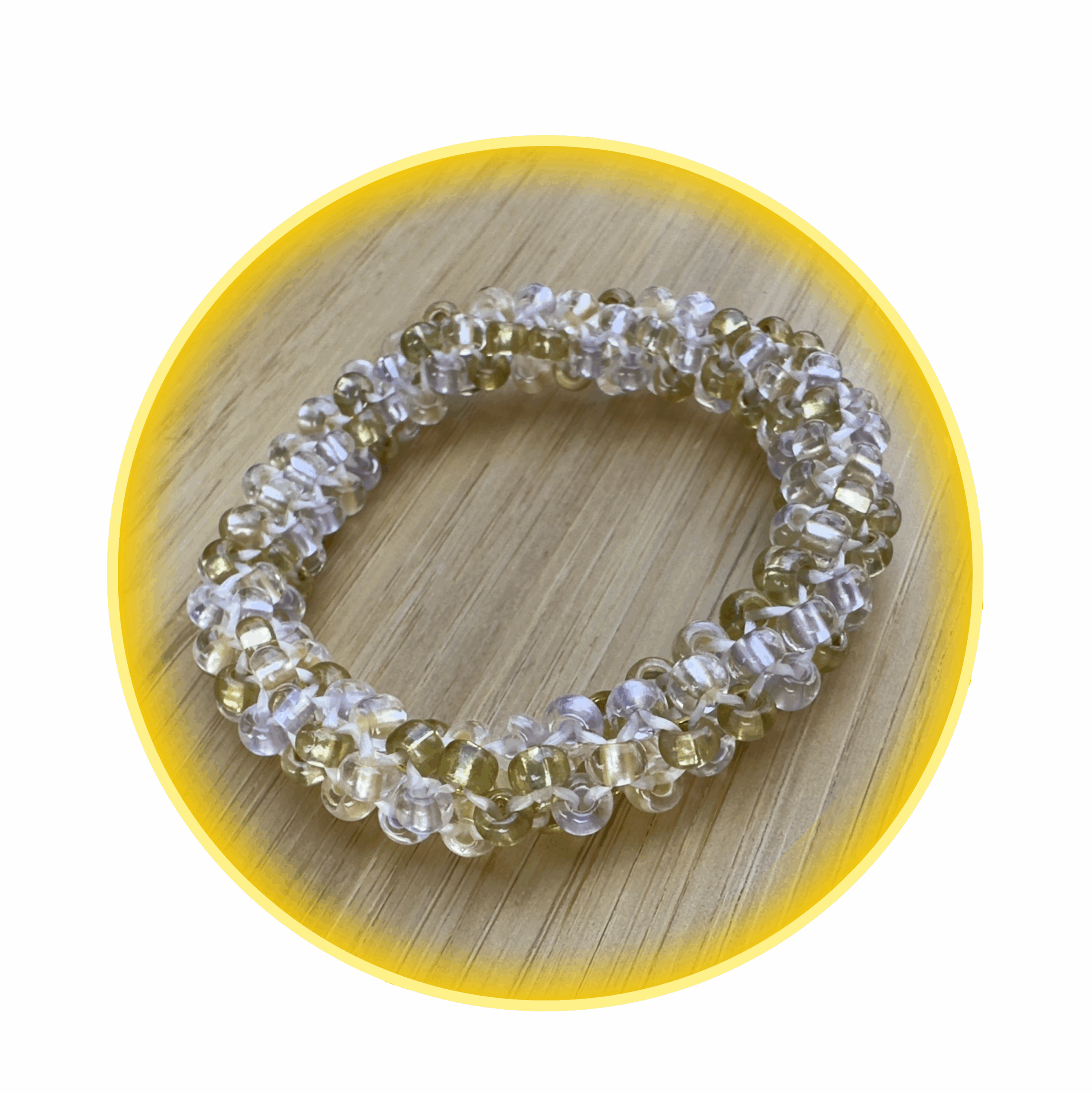 037 hodná gumička zlato růžová