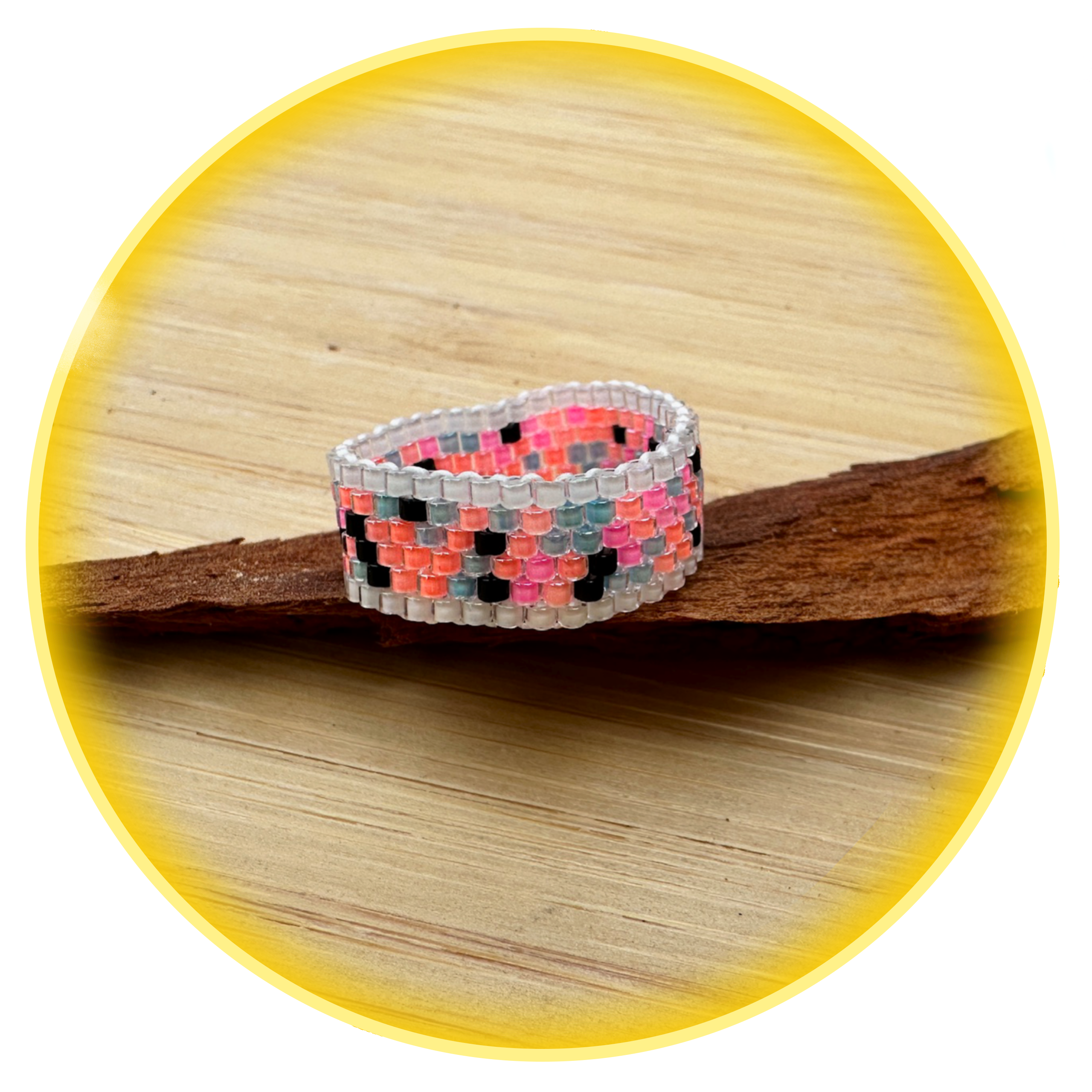 058 zvýrazňovací prsk s bílým okrajem