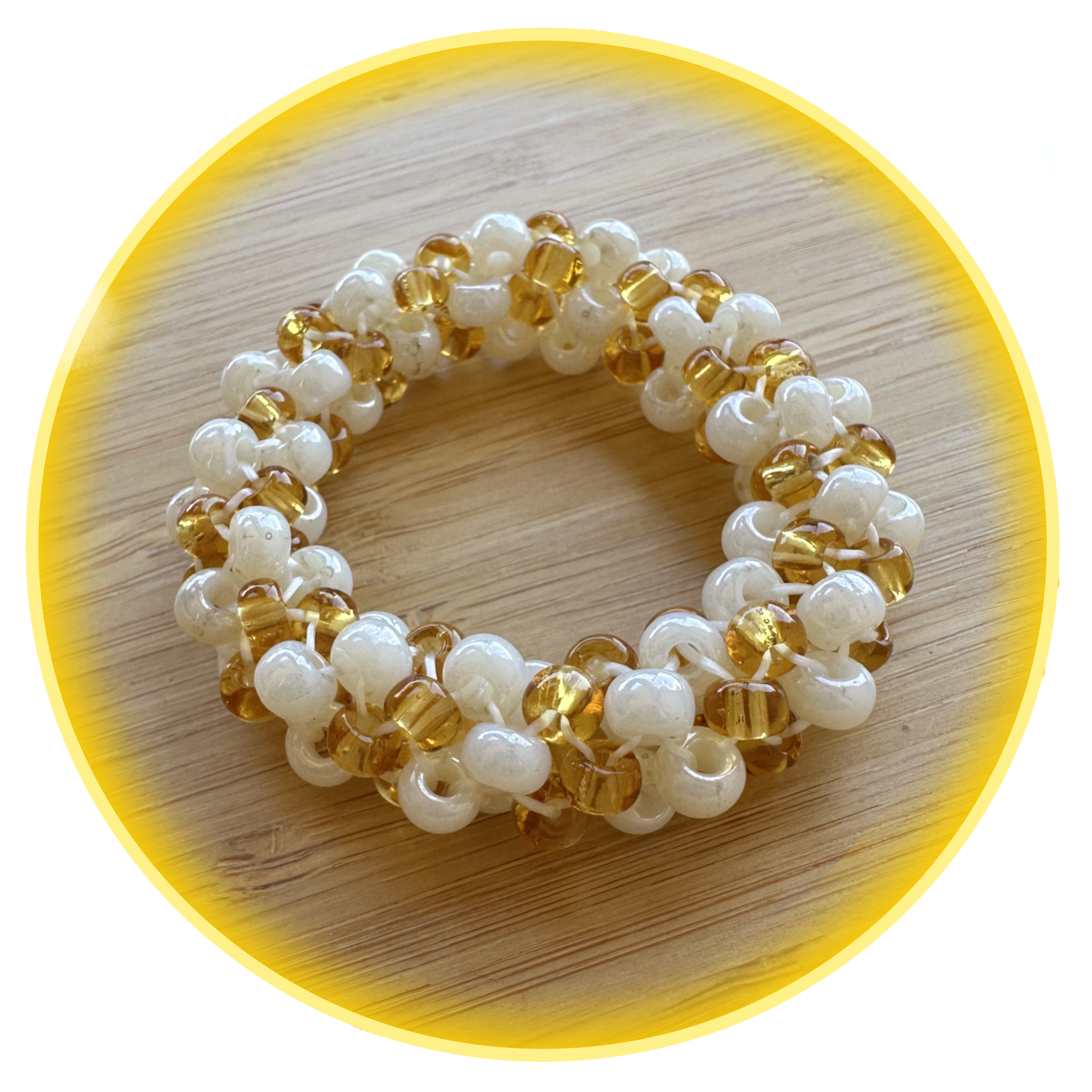 062 hodná gumička medová perleť